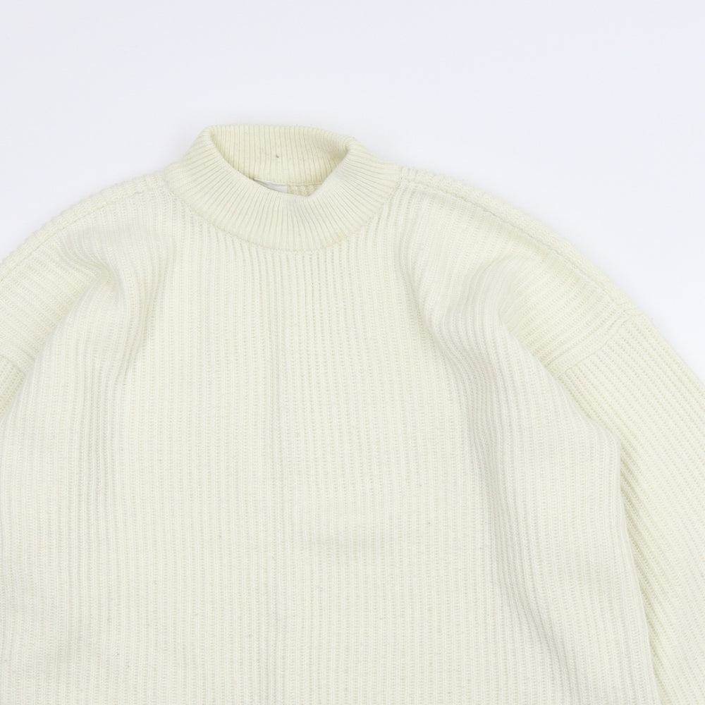C&A Womens White   Pullover Jumper Size XL