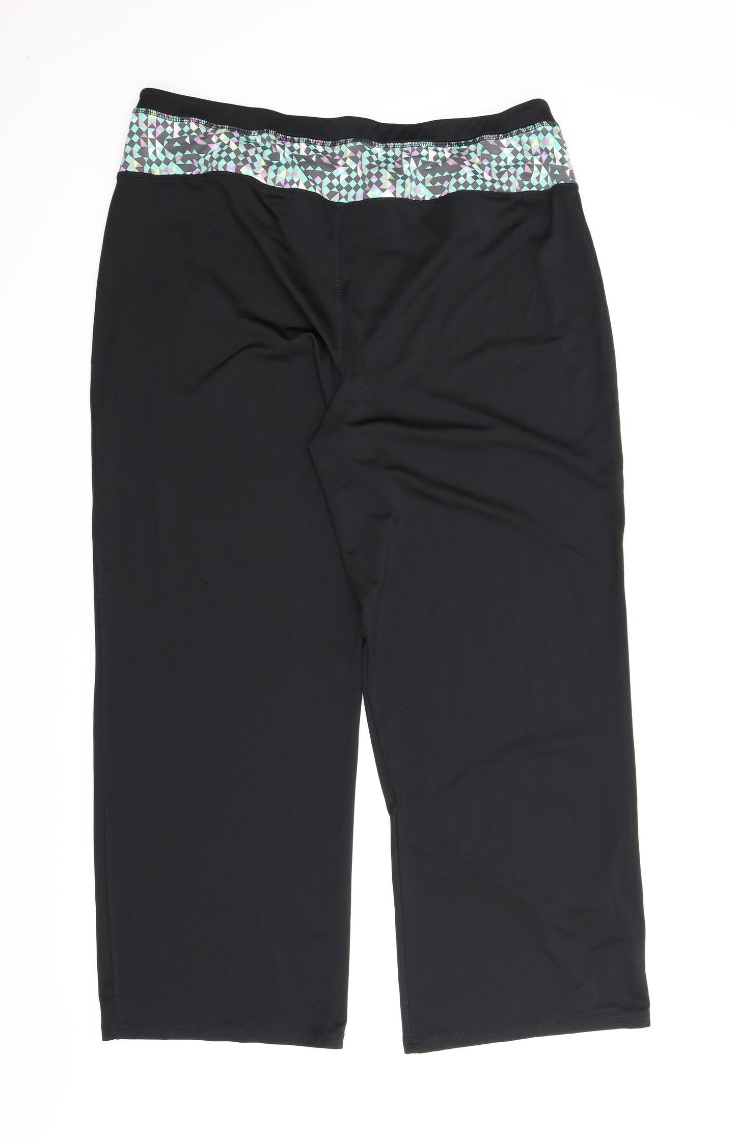 TU Womens Black   Bloomer Trousers Size 22 L28 in