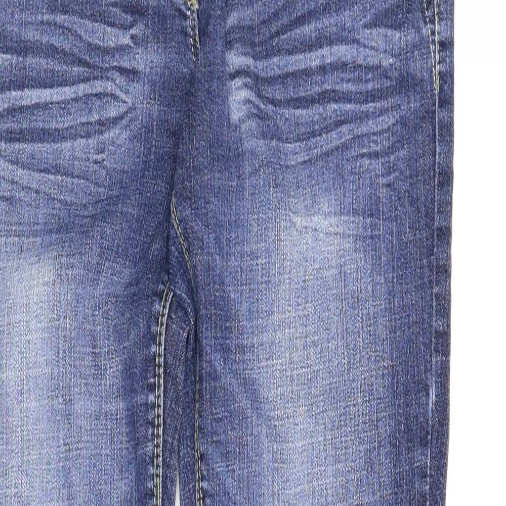 NEXT Womens Blue  Denim Bootcut Jeans Size 14 L28 in