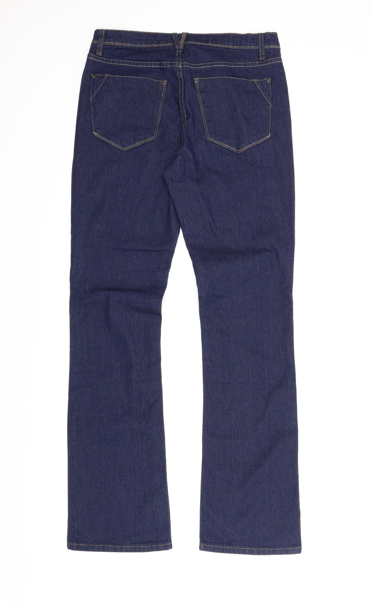 NEXT Womens Blue  Denim Bootcut Jeans Size 12 L31 in