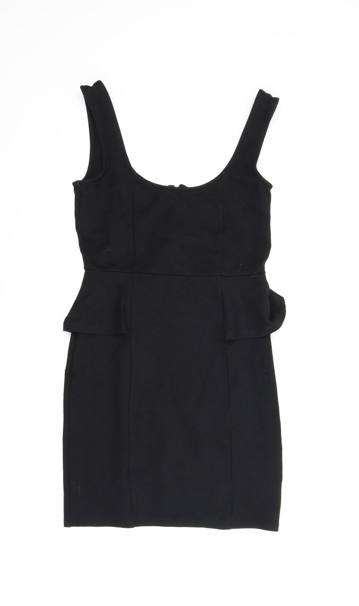 Warehouse Womens Black Sheath Size 10