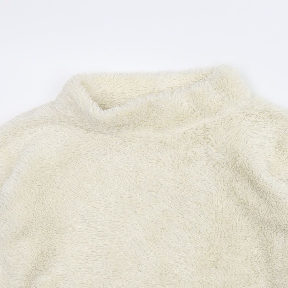 Preworn Womens White   Pullover Jumper Size M