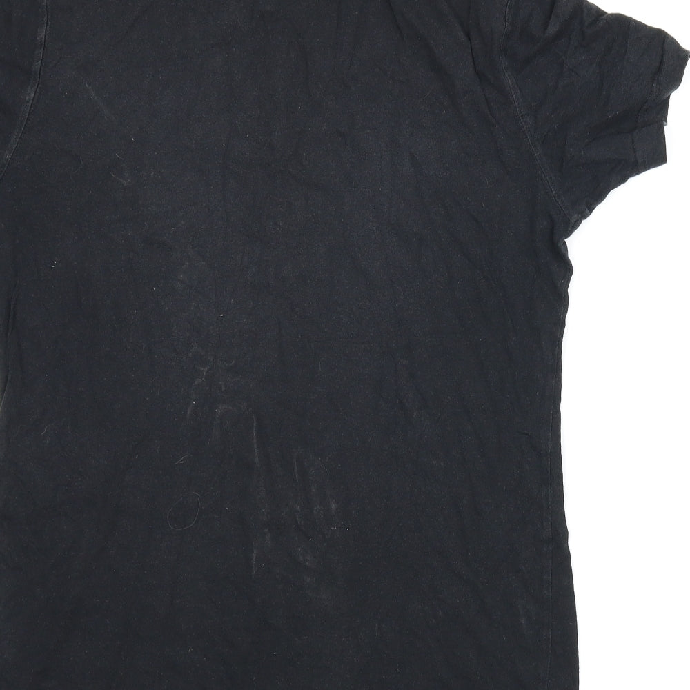 EDC  Mens Black    T-Shirt Size M