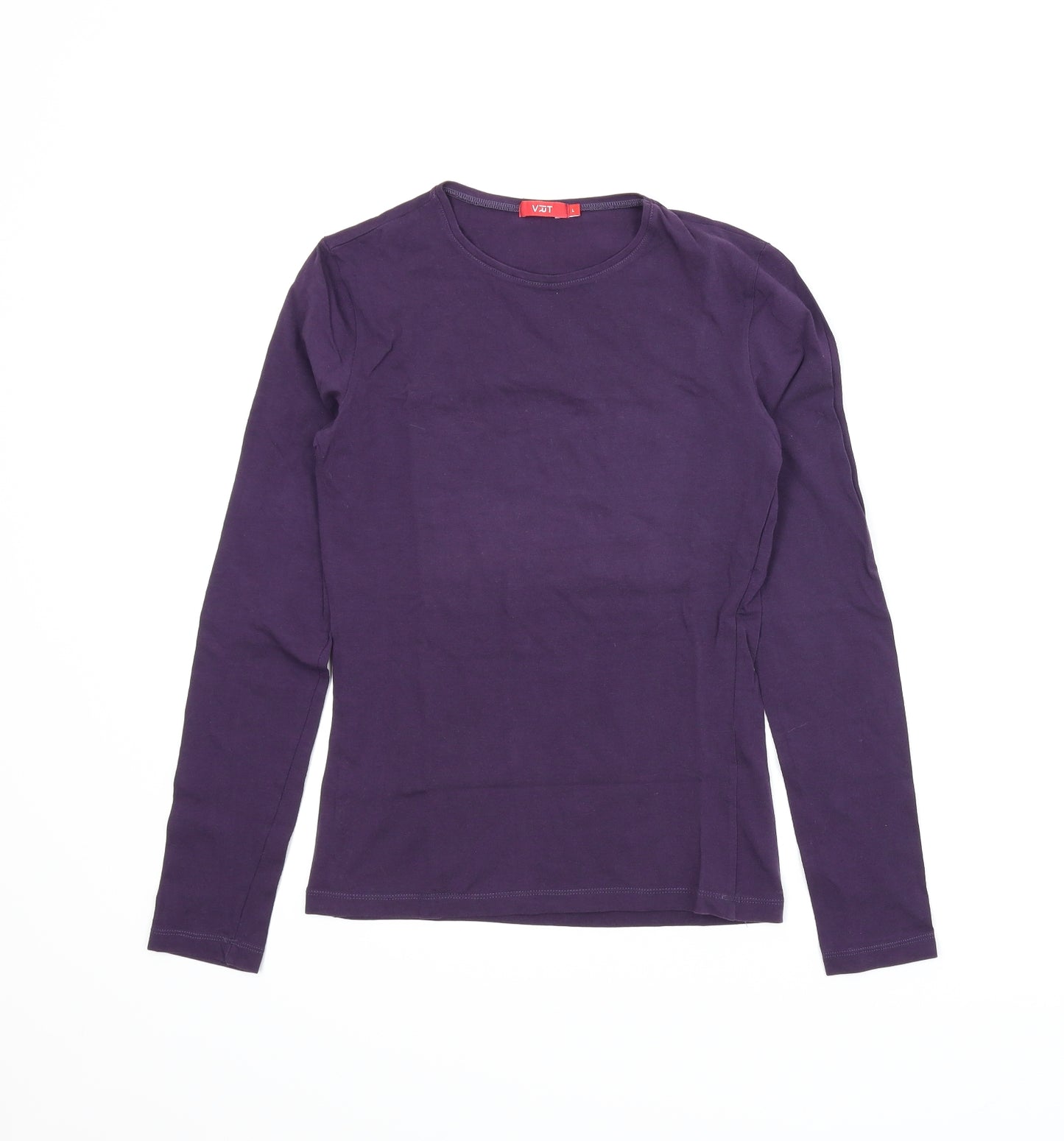Vut Womens Purple   Basic T-Shirt Size L