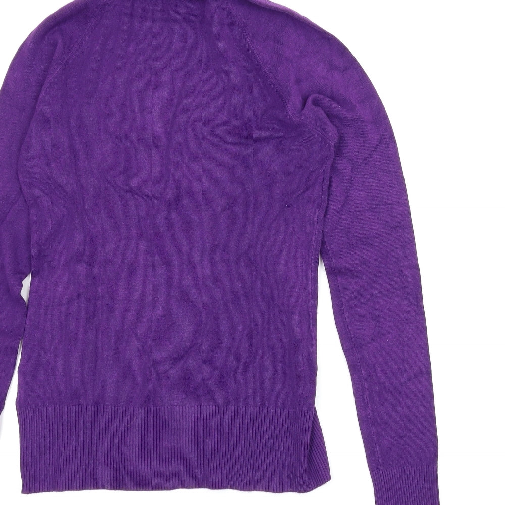 Preworn Womens Purple   Pullover Jumper Size S