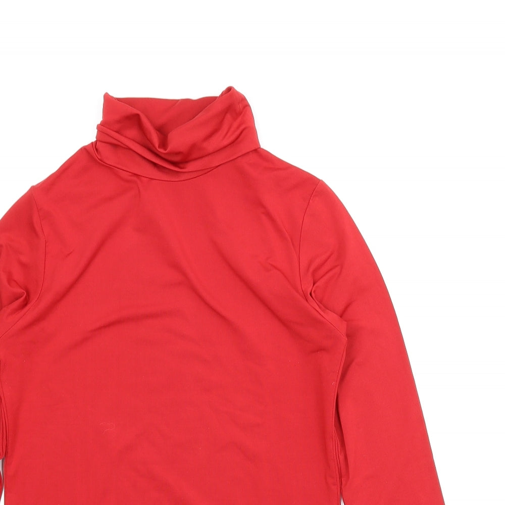 Sushan Womens Red   Basic Blouse Size S