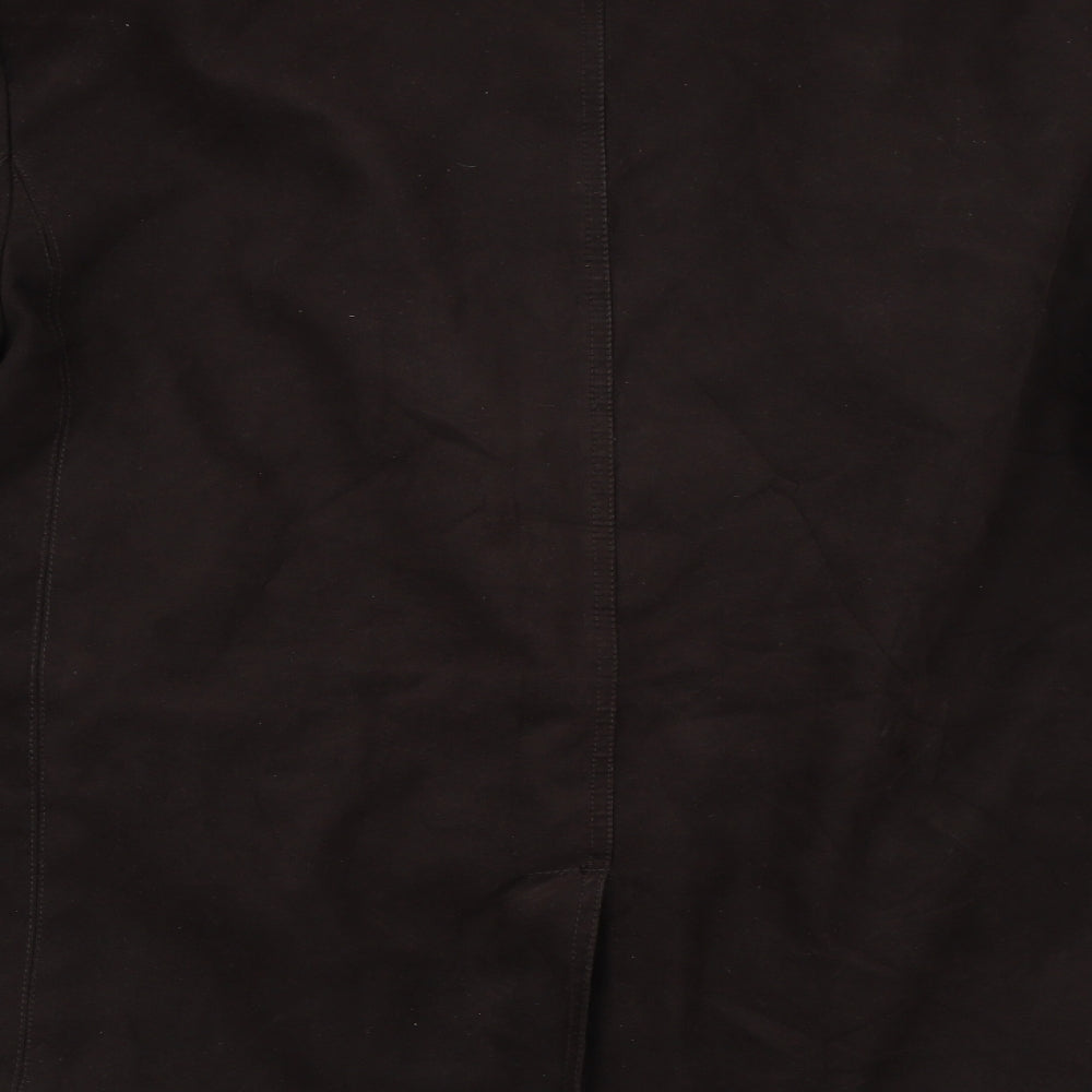 Atlantic Bay Mens Brown   Overcoat Coat Size L
