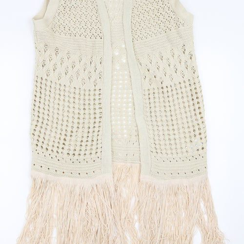 Anthology Womens Beige   Cardigan Jumper Size 12
