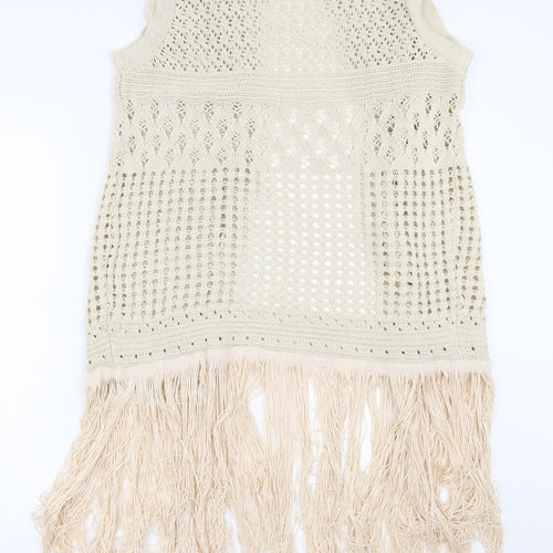 Anthology Womens Beige   Cardigan Jumper Size 12