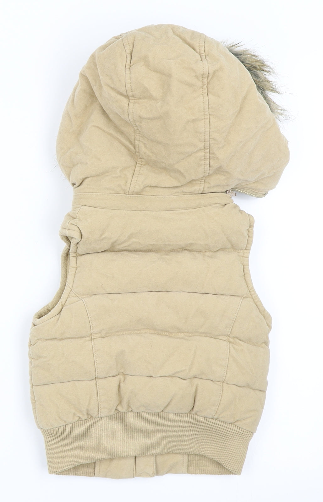 Gap Girls Beige   Gilet Coat Size XS