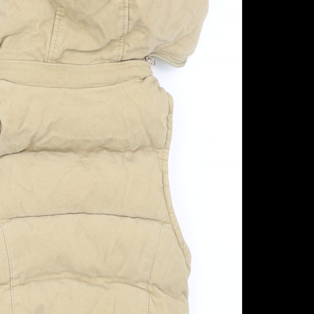 Gap Girls Beige   Gilet Coat Size XS
