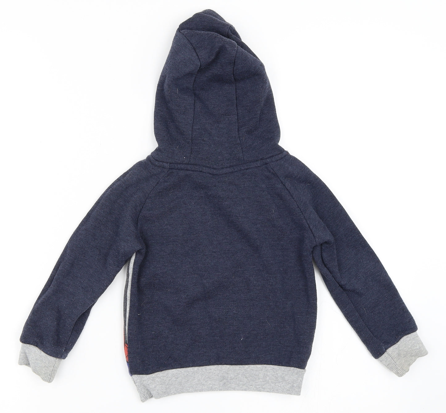 Marvel Boys Blue   Pullover Hoodie Size 2-3 Years  - Spider Man