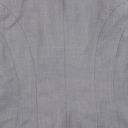 Debenhams Womens Grey   Jacket Blazer Size 12