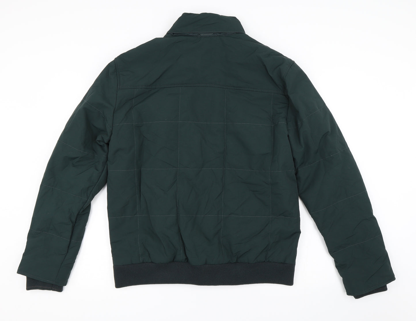 Marks and Spencer Mens Green   Bomber Jacket Coat Size M