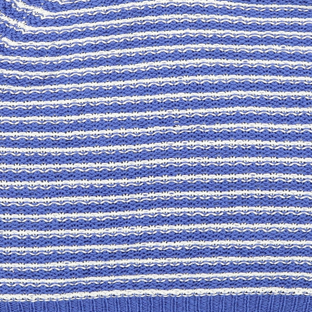 BHS Womens Blue Striped  Pullover Jumper Size 16