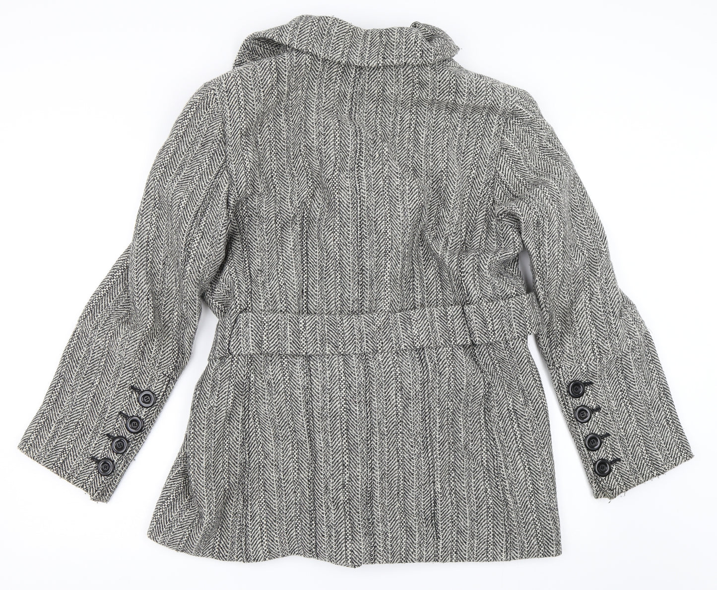 Betty Barclay Womens Grey   Overcoat Coat Size 14