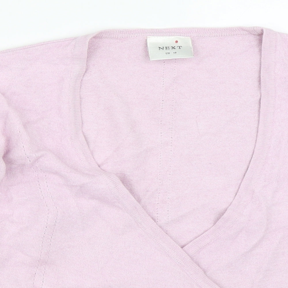 NEXT Womens Purple   Cardigan Jumper Size 10