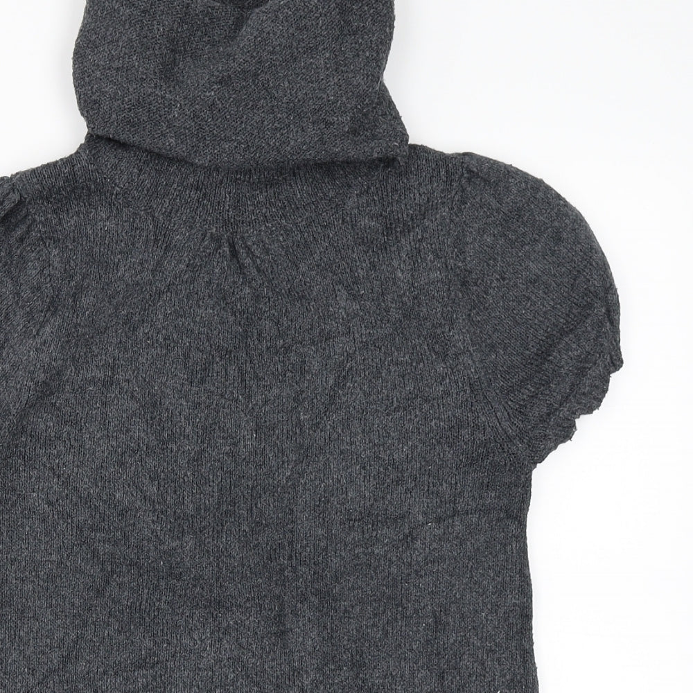 Topshop Womens Grey   Pullover Jumper Size 10