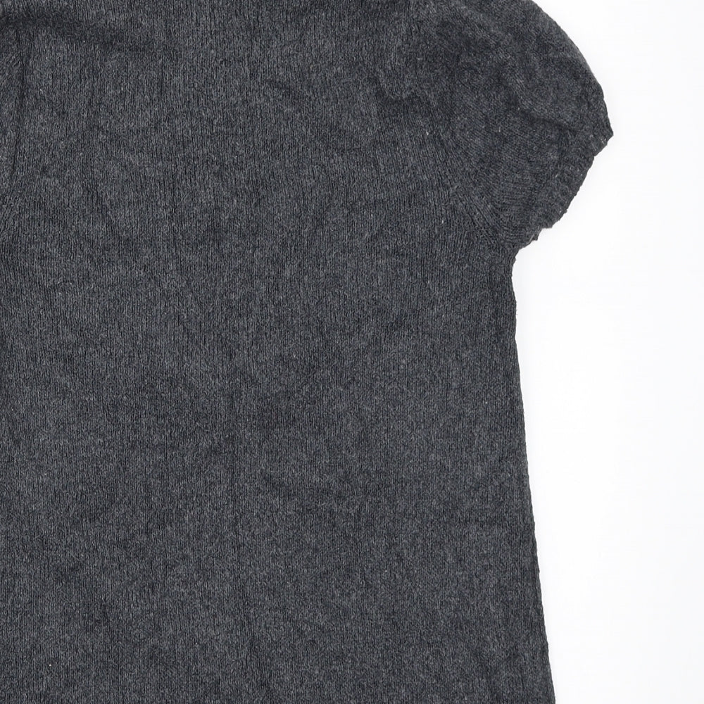 Topshop Womens Grey   Pullover Jumper Size 10