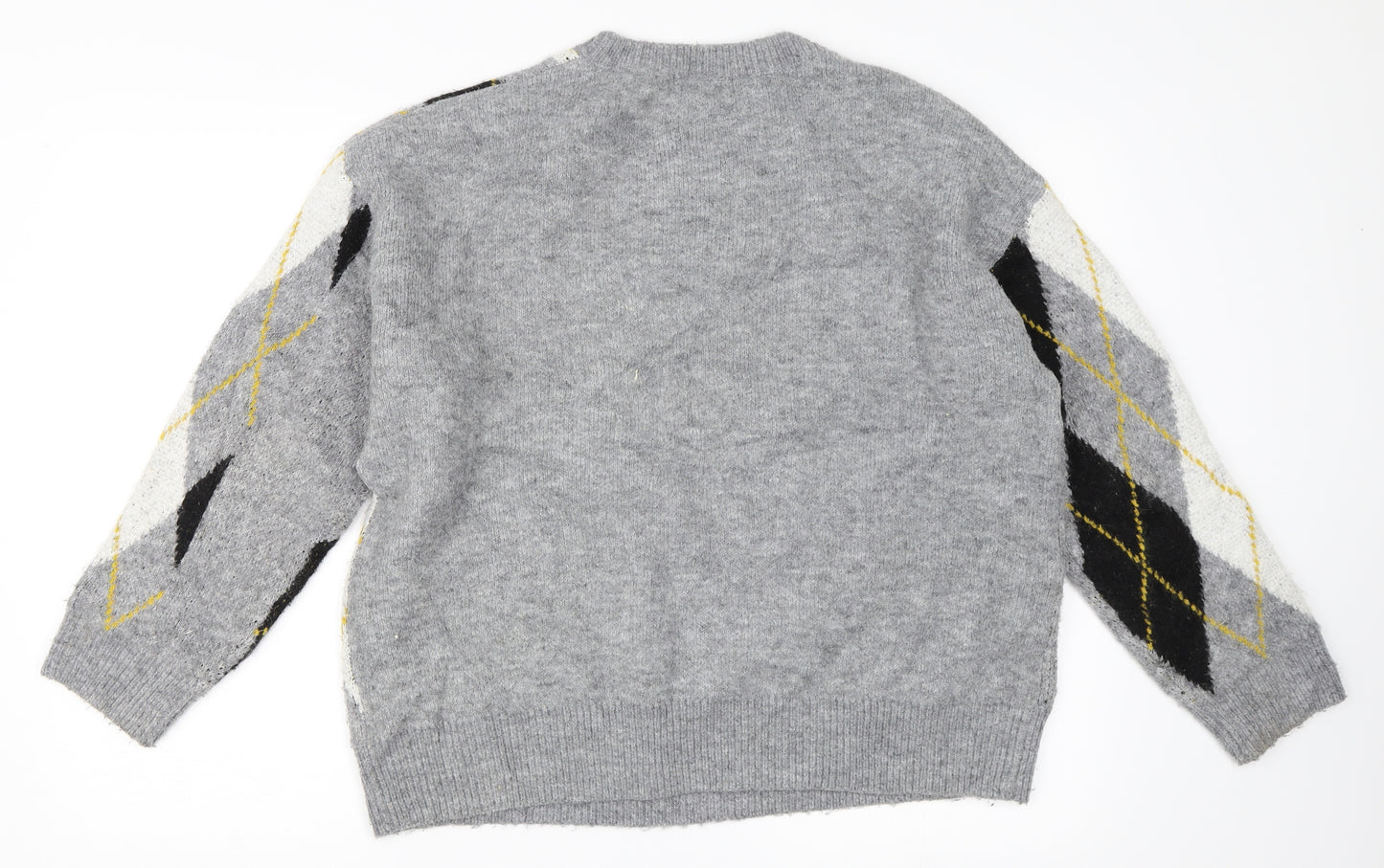 Wild Flower Womens Grey   Pullover Jumper Size M