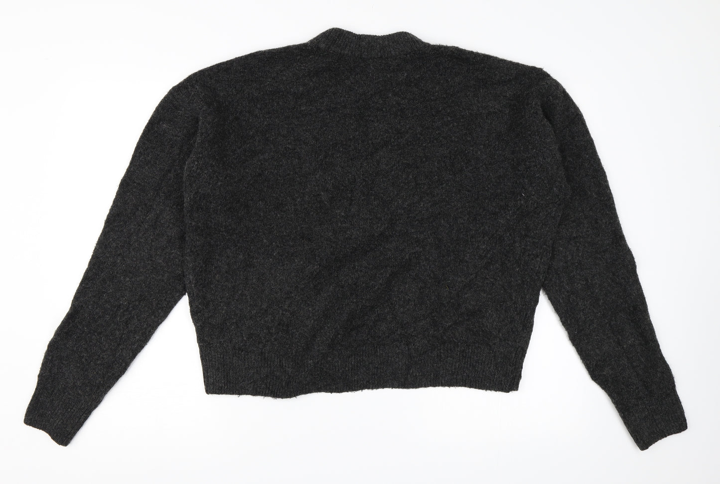 H&M Womens Grey   Pullover Jumper Size S