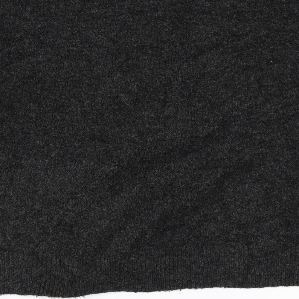 H&M Womens Grey   Pullover Jumper Size S
