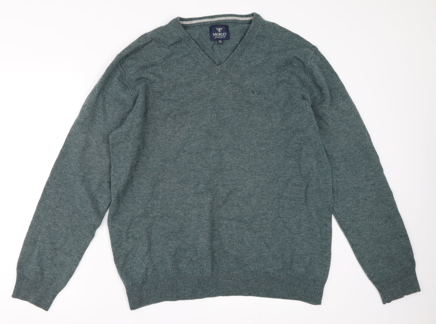 Morley Mens Blue   Pullover Jumper Size 2XL