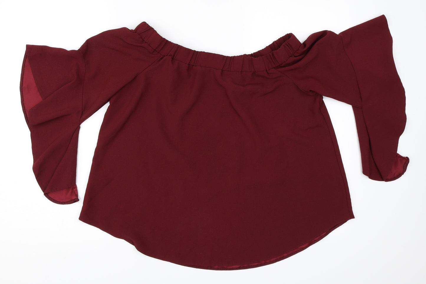 Papaya Womens Red   Basic Blouse Size 14