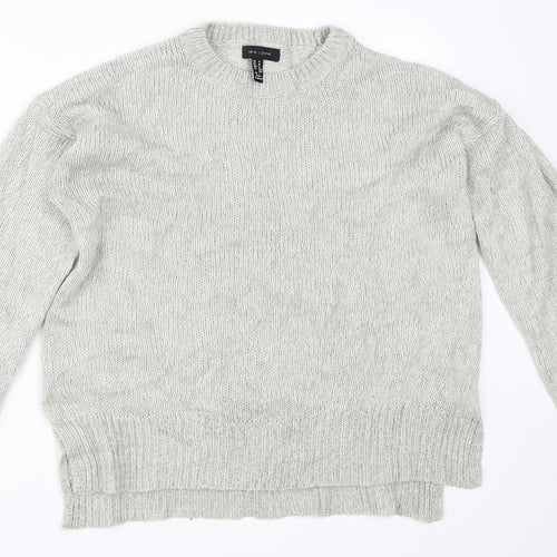 New Look Womens Grey   Pullover Jumper Size M