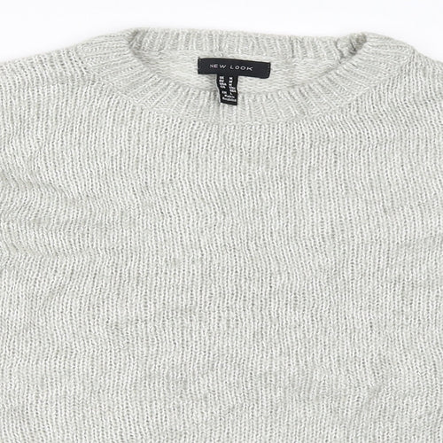 New Look Womens Grey   Pullover Jumper Size M