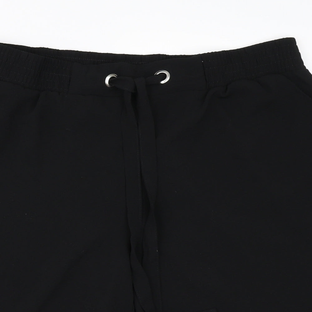 Papaya Womens Black   Bermuda Shorts Size 12