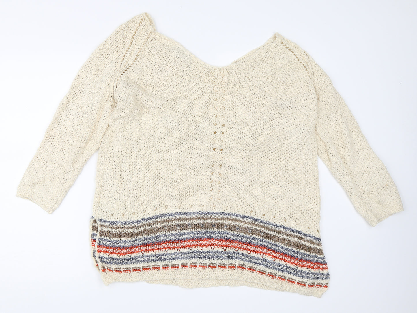 NEXT Womens Beige   Pullover Jumper Size 16