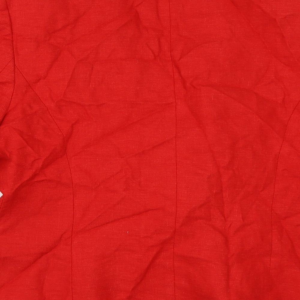 Planet Womens Red   Jacket Blazer Size 8