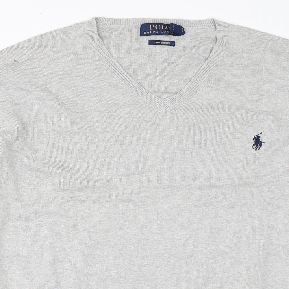 Polo Ralph Lauren Mens Grey   Pullover Jumper Size S