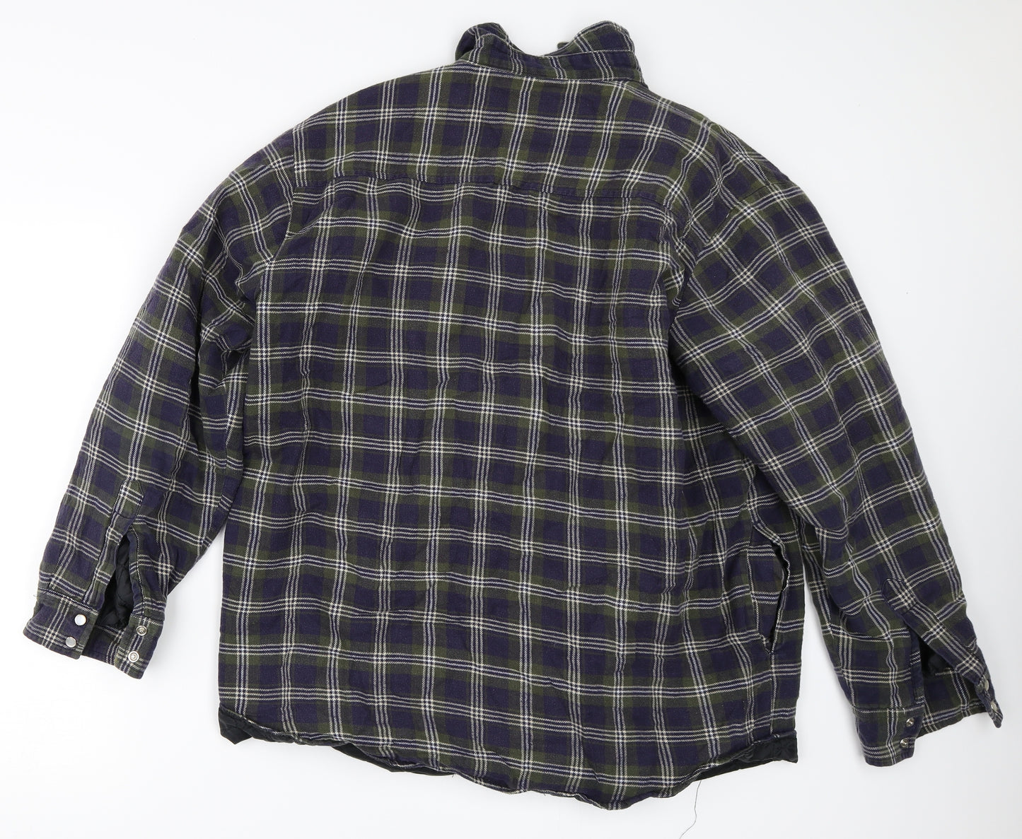 Woodlake Mens Blue Check  Jacket  Size XL