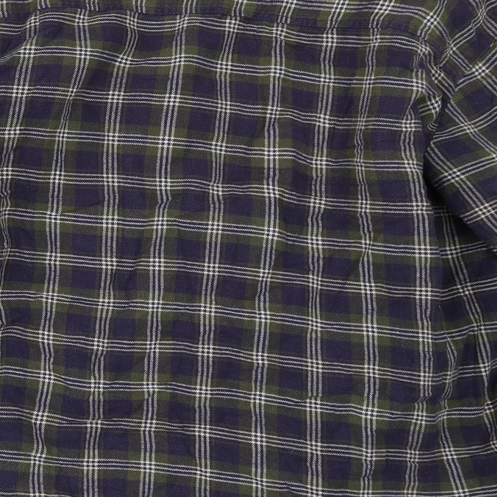 Woodlake Mens Blue Check  Jacket  Size XL