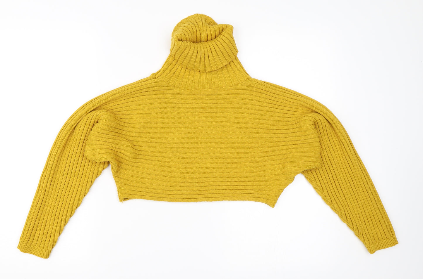 New Look Womens Yellow   Pullover Jumper Size S