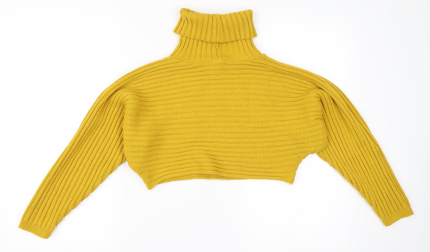 New Look Womens Yellow   Pullover Jumper Size S