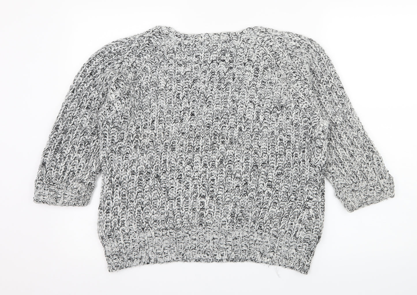 Store Twenty One Womens Grey  Knit Pullover Jumper Size M
