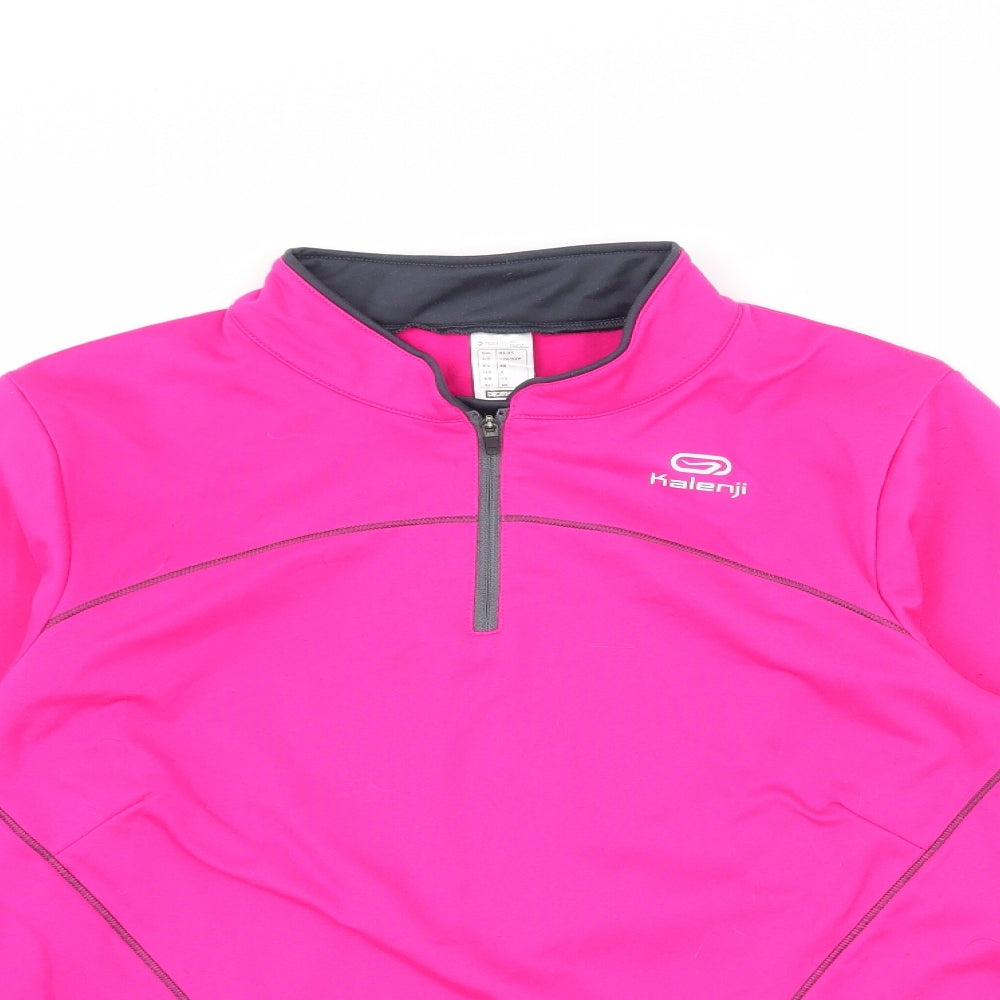 DECATHLON Womens Pink   Pullover Sweatshirt Size 12