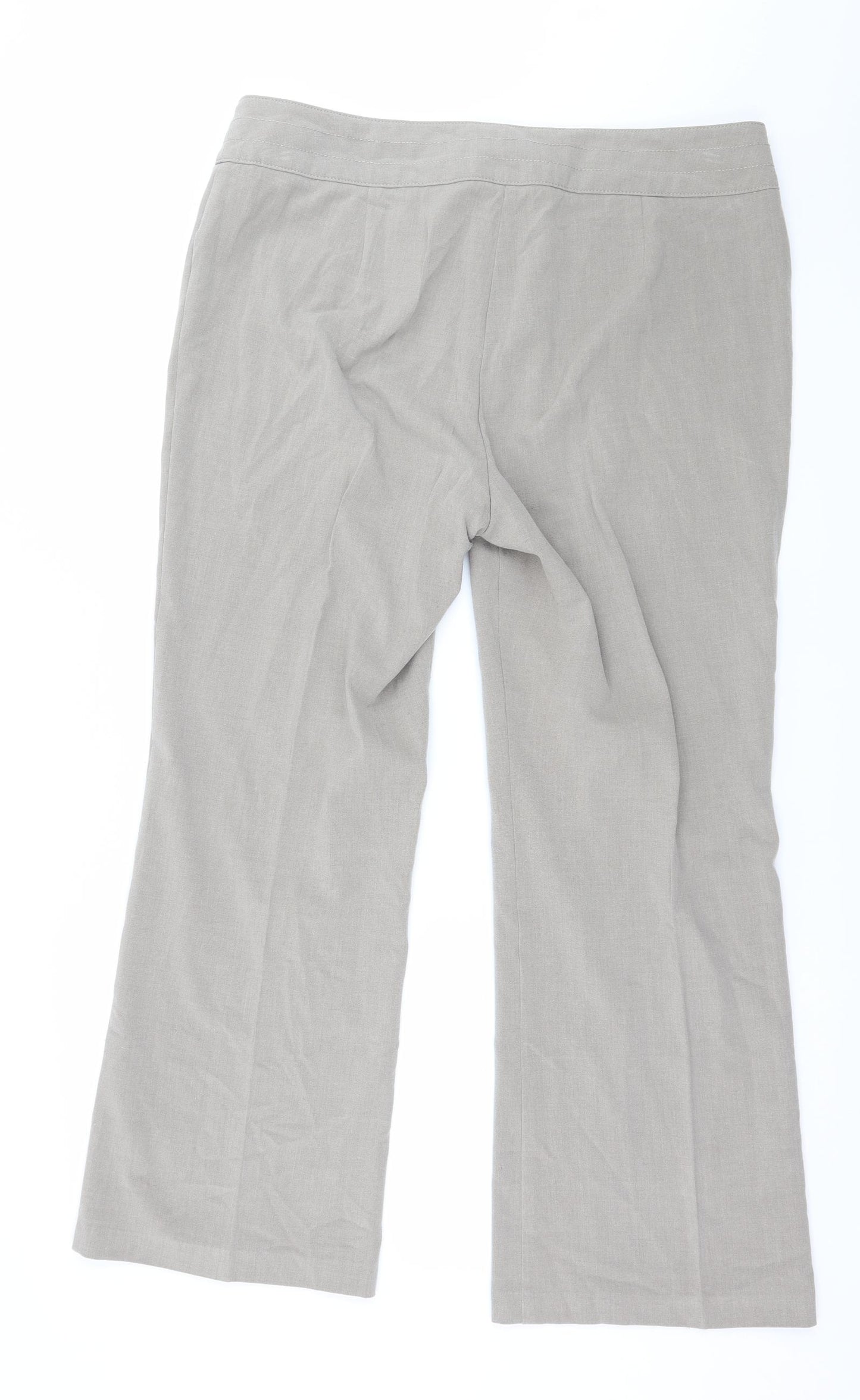 Marks and Spencer Womens Grey   Trousers  Size 12 L28 in
