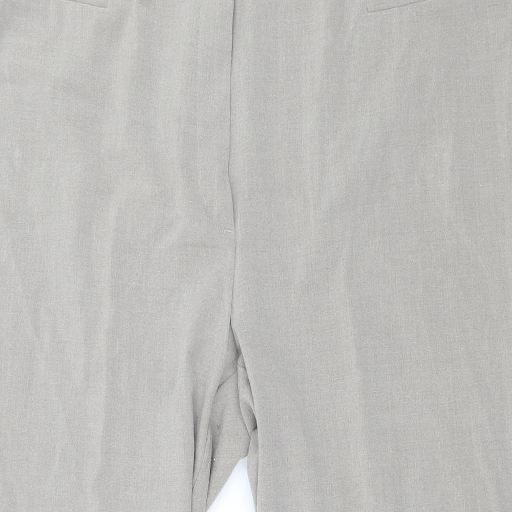 Marks and Spencer Womens Grey   Trousers  Size 12 L28 in