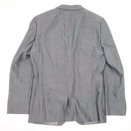 Preworn Mens Grey   Jacket Suit Jacket Size L