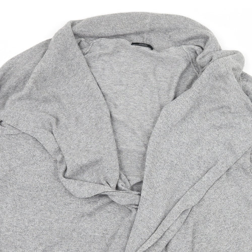 F&F Womens Grey  Knit Cardigan Jumper Size 12
