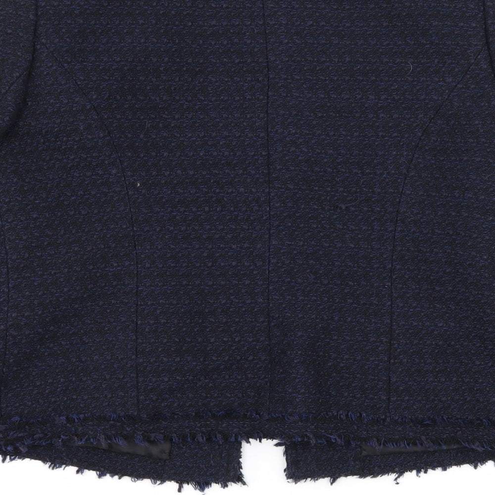 Papaya Womens Blue   Jacket  Size 8