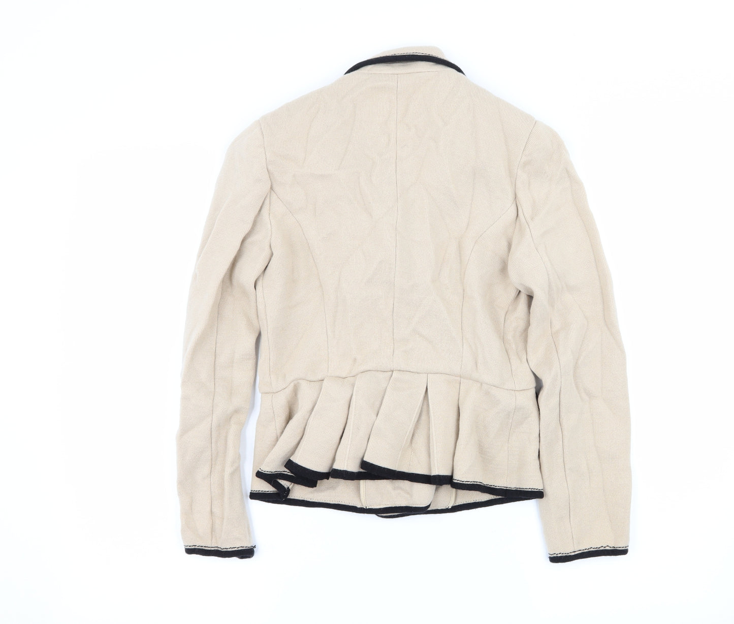 Luisa Spagnoli Womens Brown   Jacket  Size S