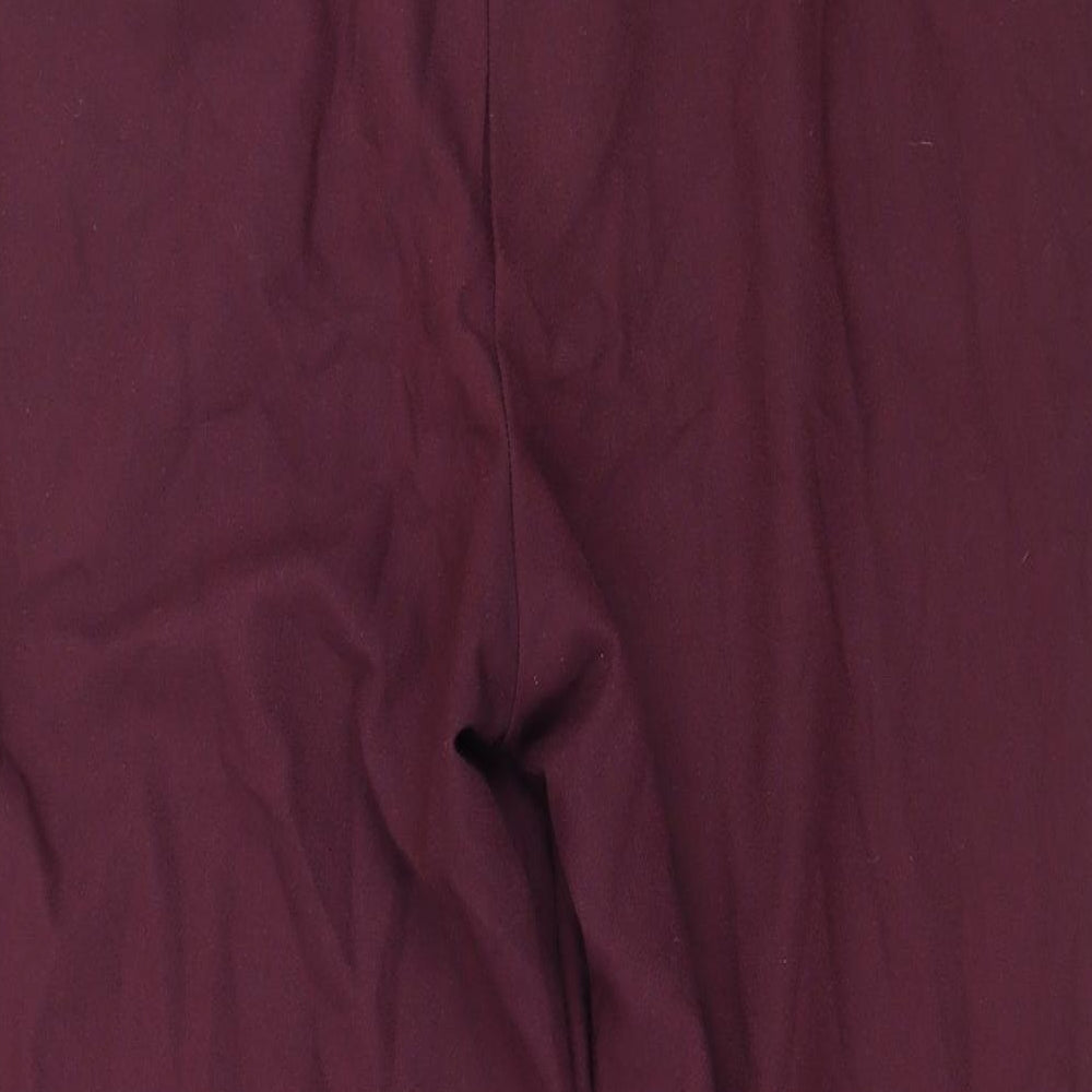 New Look Womens Purple   Trousers  Size 12 L26 in