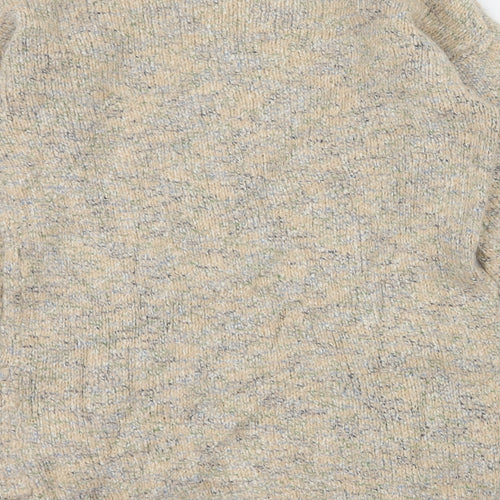 Papaya Womens Beige  Knit Pullover Jumper Size 8