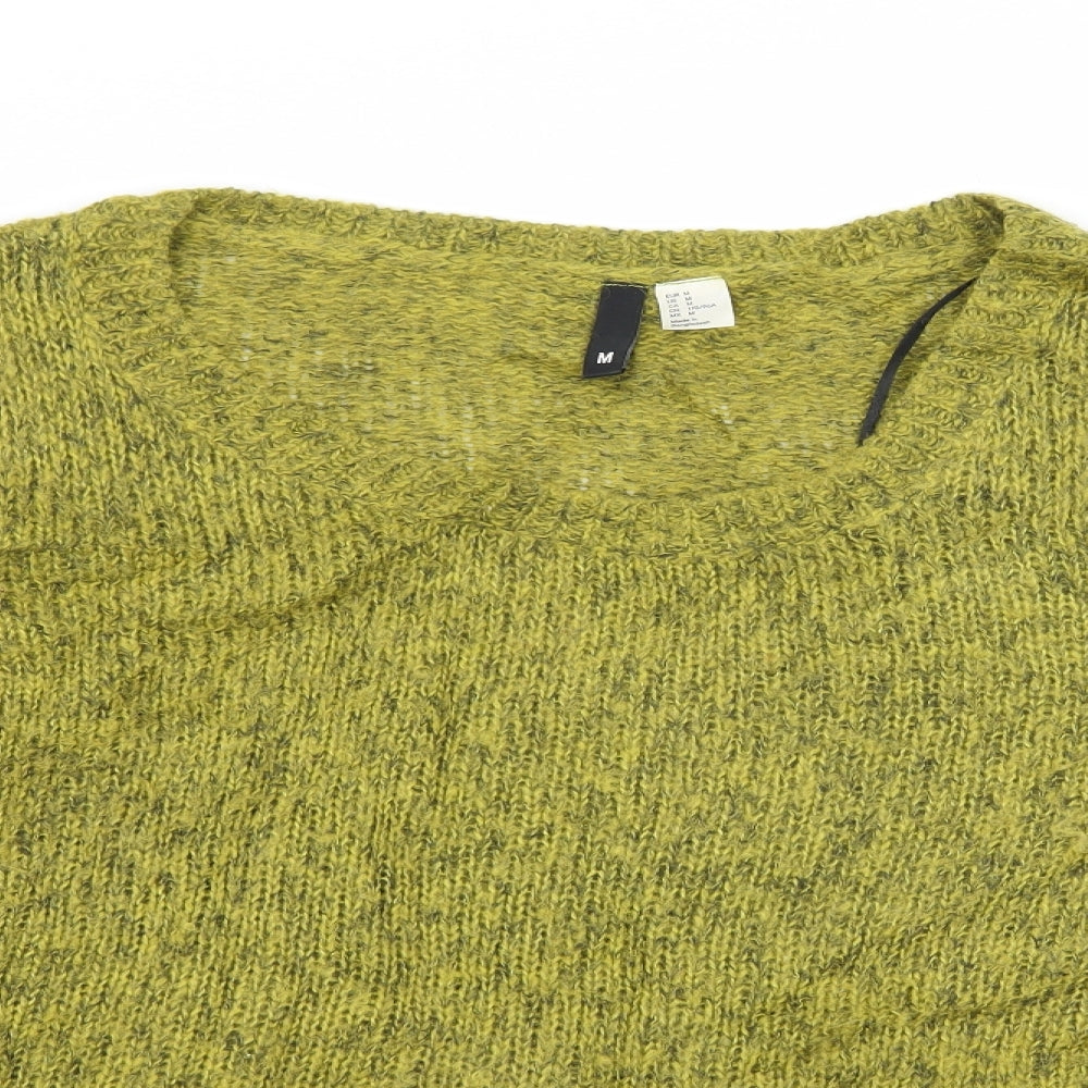 Divided by H&M Womens Green  Knit Pullover Jumper Size M