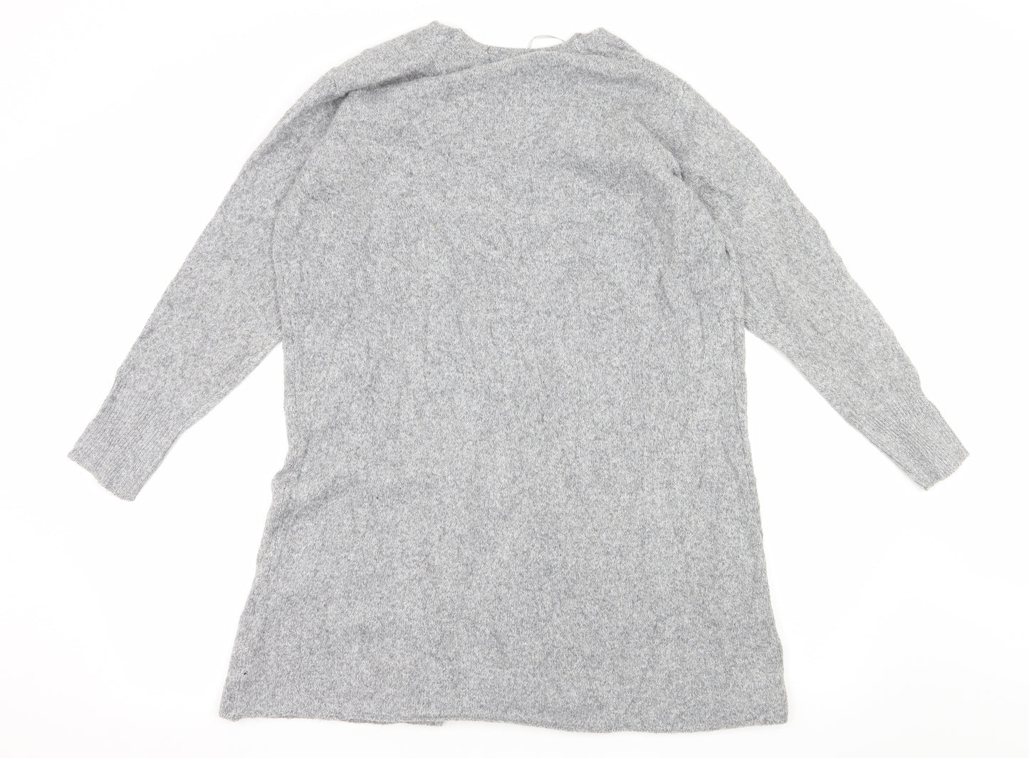 Peacocks Womens Grey  Knit Cardigan Jumper Size S